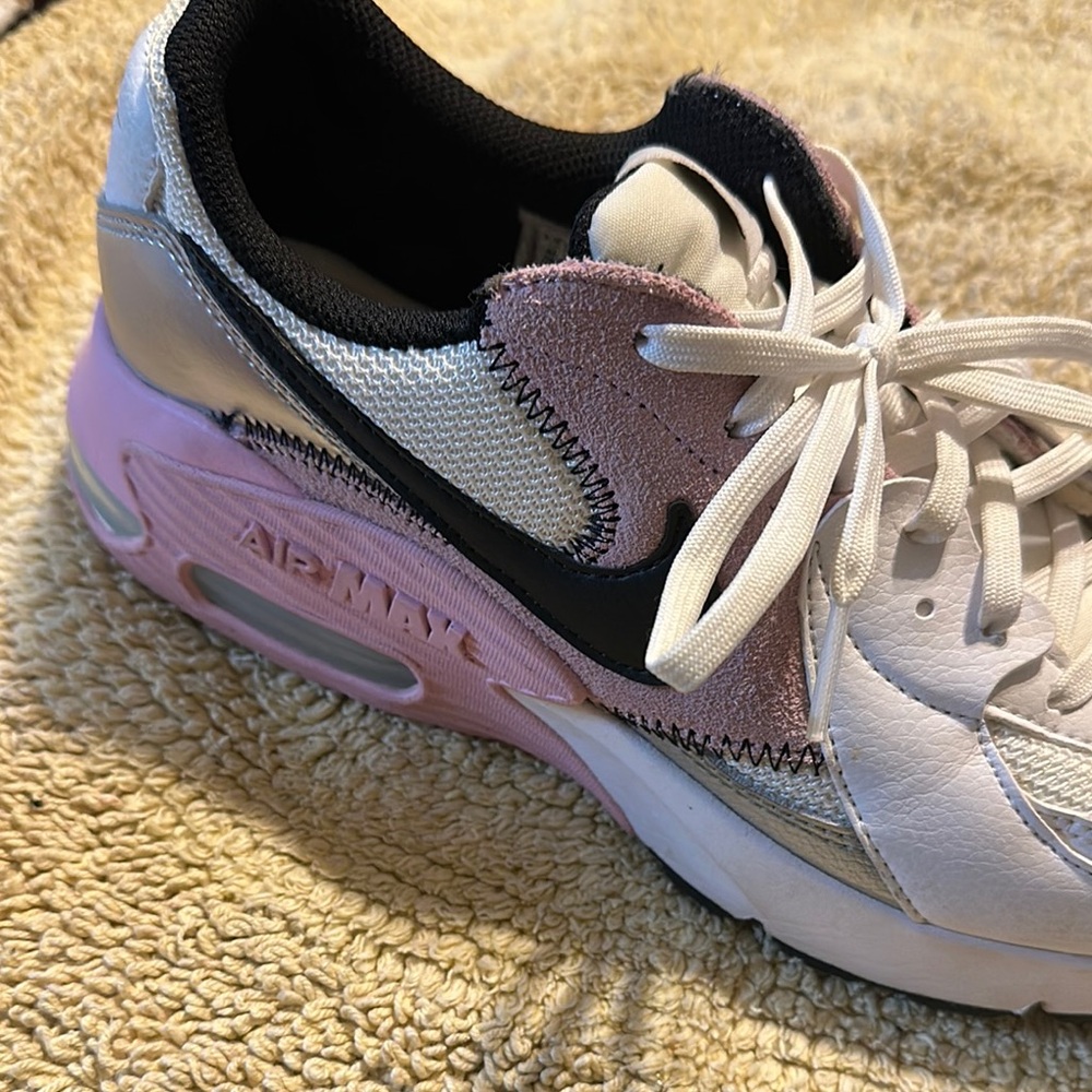 Nike Women's Air Max Sneakers - White and Pink - Picture 11 of 14